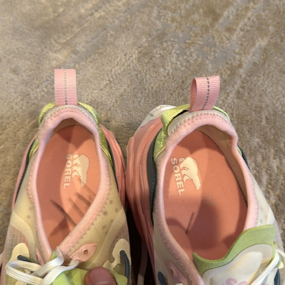 Women’s Pink Chunky Athletic Sneakers - Picture 6 of 10